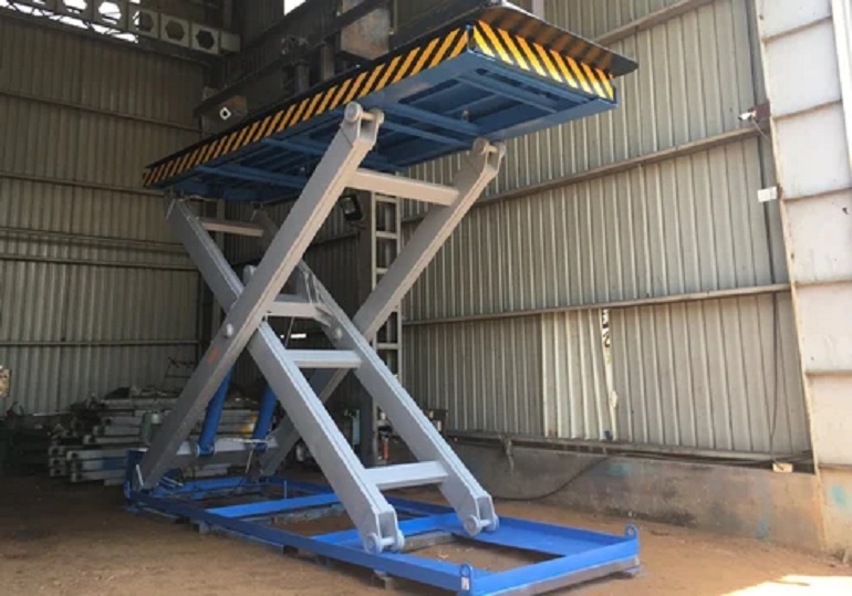 10 ton hydraulic scissor lift table
