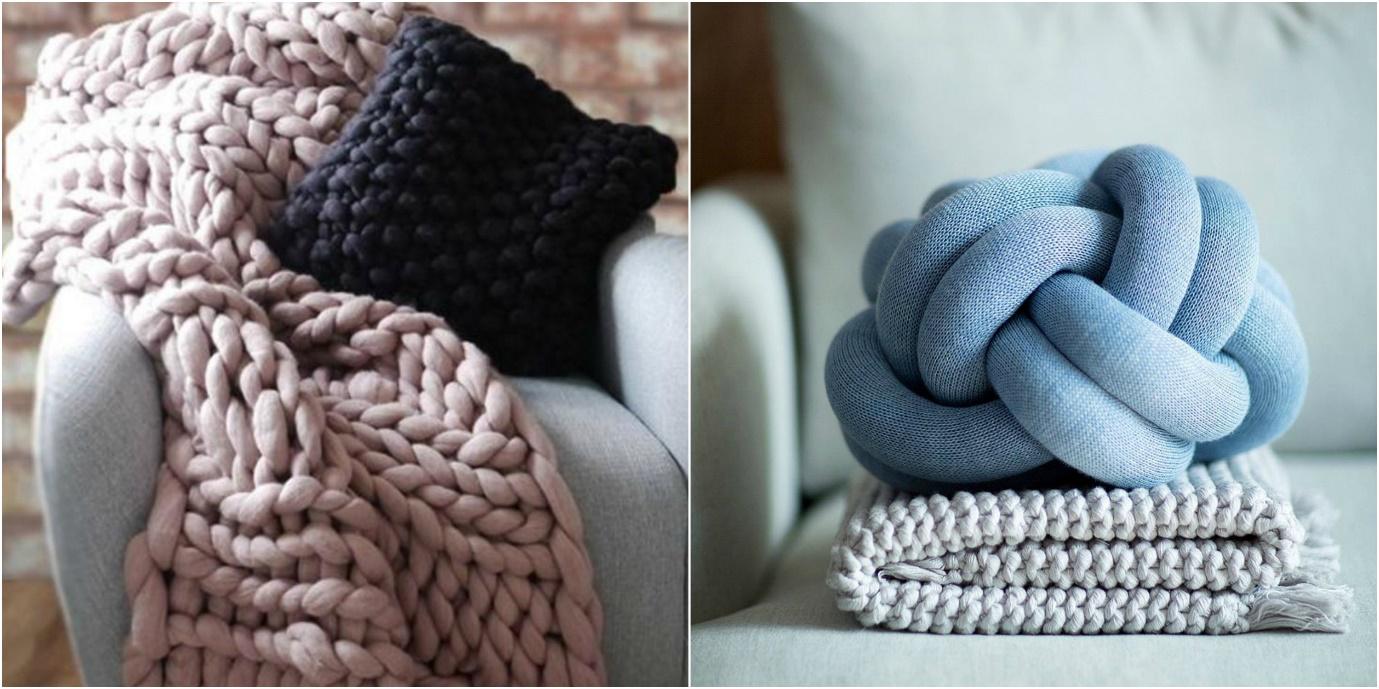 chunky knit blankets