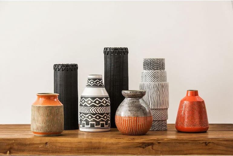handcrafted Vases