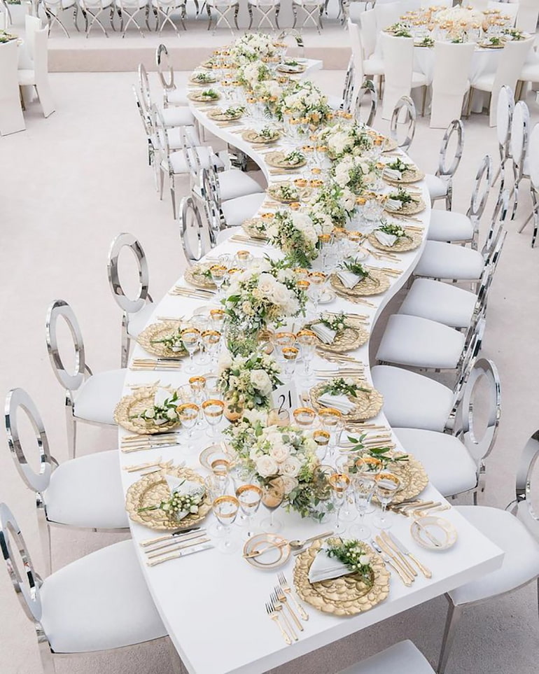 unusual luxury wedding table decor ideas