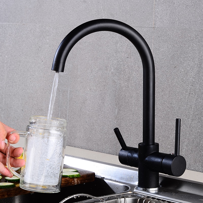 water tap with filtration system