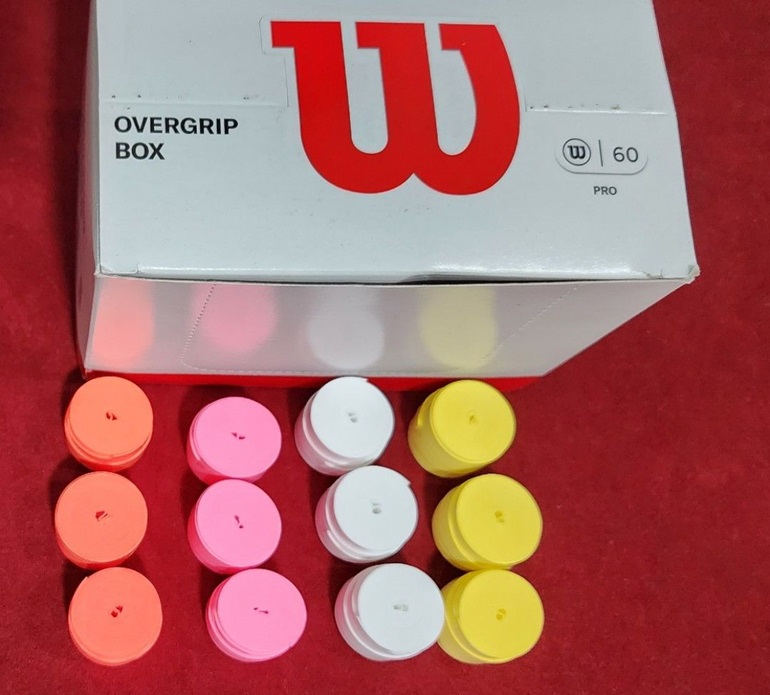 Wilson Pro Overgrip Box Assorted Colours 