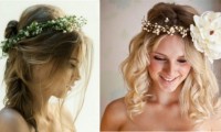 The latest trend in brides hairstyles